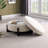 Stylish Round Ottoman With Storage Inside
