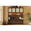 Lit escamotable avec armoire supérieure, lit escamotable peu encombrant avec lumière et USB-132396604