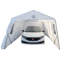 11 pi. L 20 pi. D Garage blanc