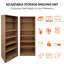 Troche 181.7cm H x 60.2cm W Bookcase-41270846