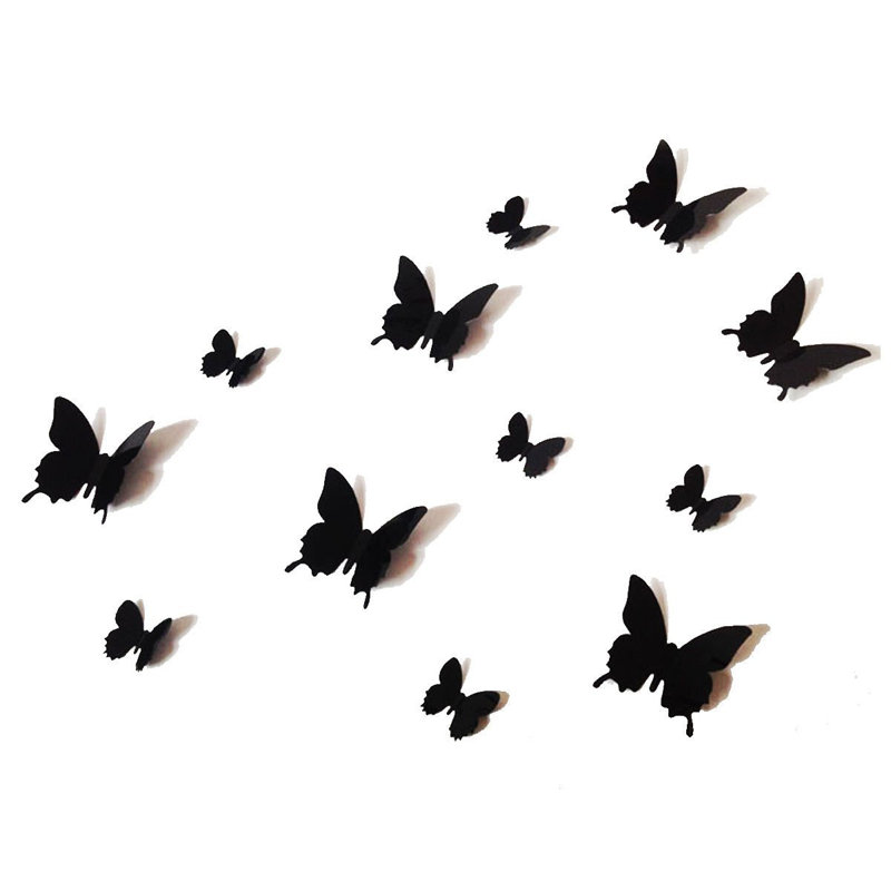 Décalcomanie murale papillon 3d