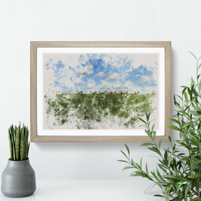 Flock of Sheep Vol.4 - Picture Frame Graphic Art
