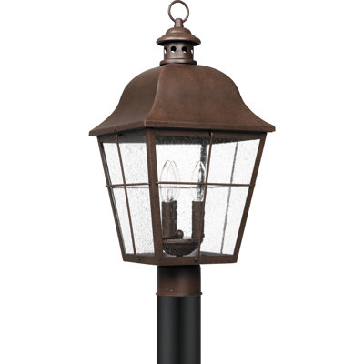 Merton Seeded Outdoor Lantern Head