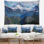 Tapisserie paysagez des montagnes sur l’alaska-28487125