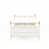 Blanc cassé brillant / or antique est en rupture de stock