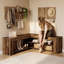 Banc de rangement en L 47,24 po