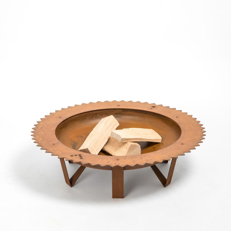 Round Steel Wood Burning Smokeless Fire Pit