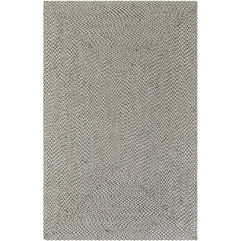 Contemporary Aideen Area Rug Gray, Rectangle 5'1" x 8'