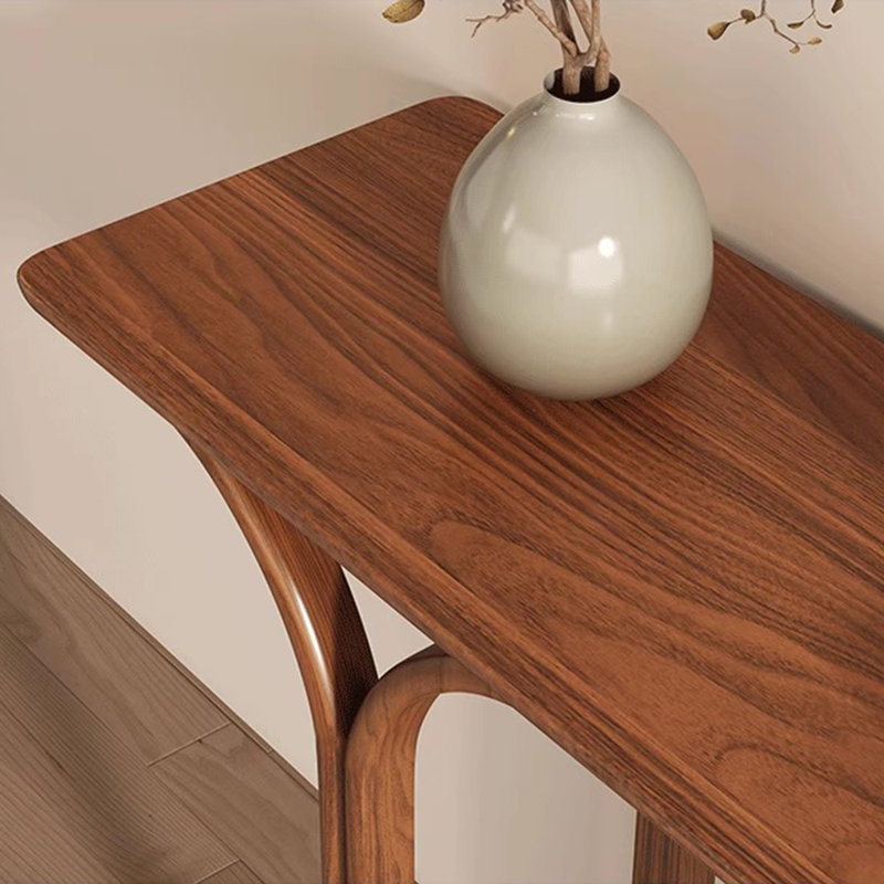 Console en bois massif de style moderne., H 35,4 po x l 62,9 po x P 14 po