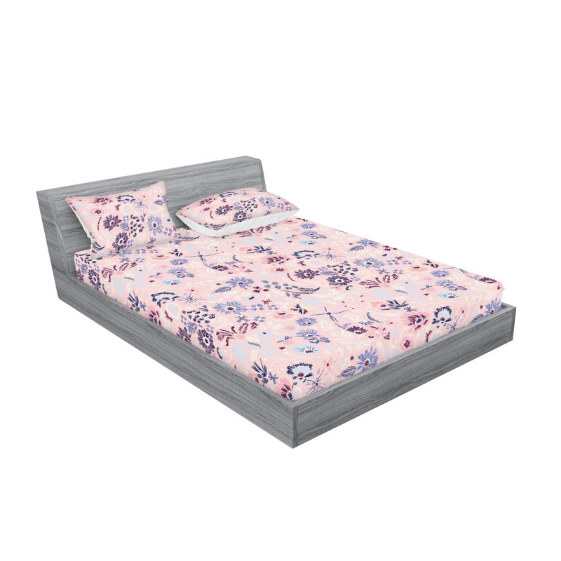 Ensemble de draps et taies décoratives Ambesonne, Drap-housse très grand avec 2 taies d'oreiller