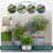 Trevonna Round Bowl-Shaped Fiberstone Planter Handmade MGO Clay Plant Pot with Drainage Holes for Indoor & Outdoor Use-2024267575-2024267572