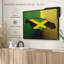Drapeau jamaïcain, impression sur toile