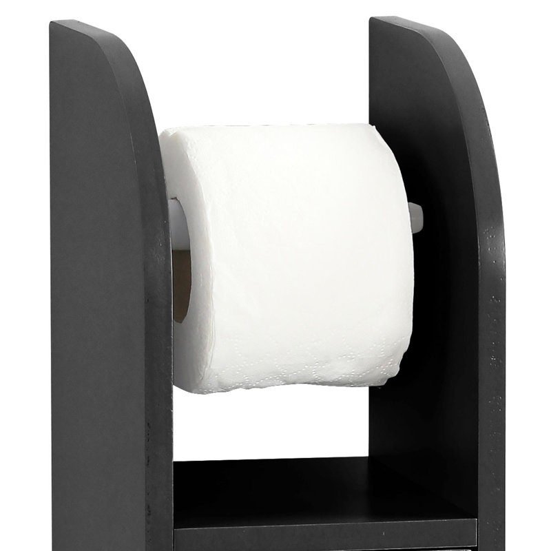 Toilet Paper Holder, Black