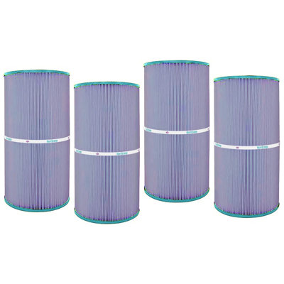 Hurricane Filters HF7469-04P Purple Spa Cartridge Replacement, 4 Pack