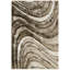 Flemish Hand Loomed Modern Area Rug in Ivory/Taupe/Beige