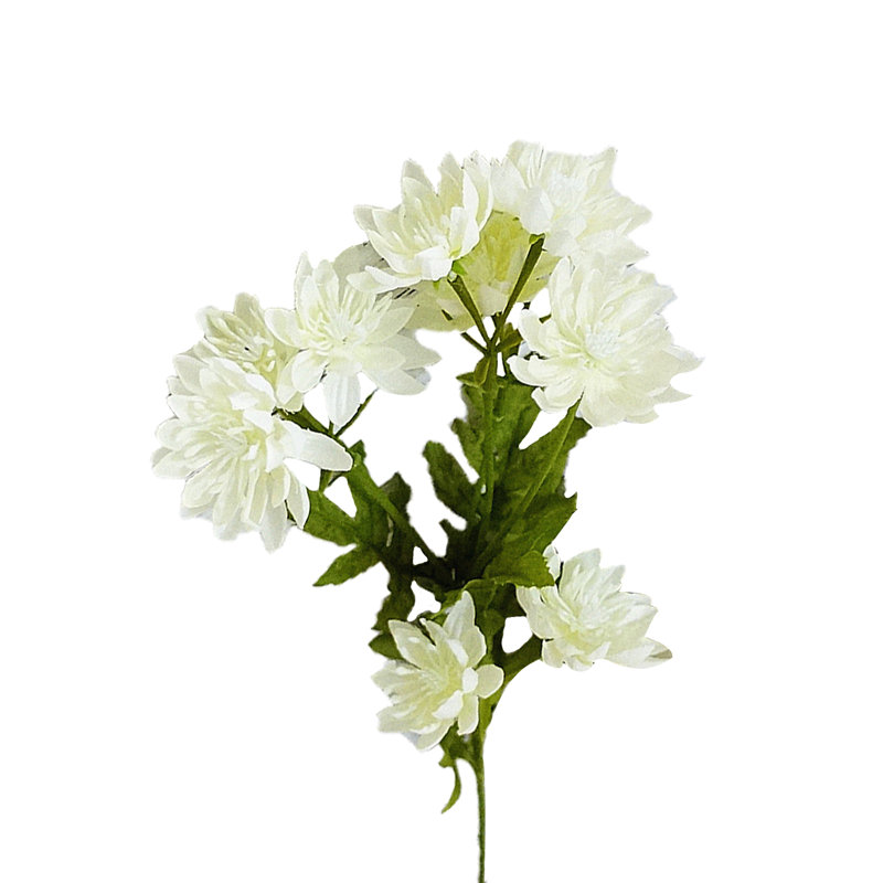 Faux Silk Rudbeckia Arrangement, White
