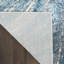 Tapis d'intérieur moderne bleu argenté 7 pi 10 po x 9 pi 10 po Ebern Designs Rhodes-761587767