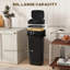 Stainless Steel Sensor Kitchen Trash Can - 50L-122577140
