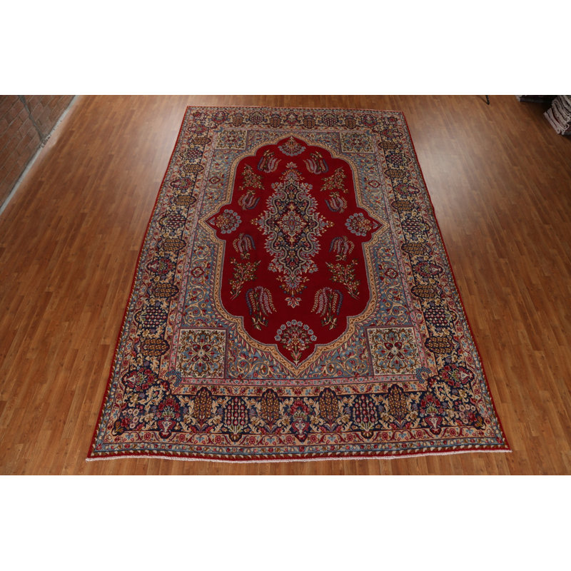 Stamatoula One-of-a-Kind 9'8" X 14'5" 1970s Wool Area Rug in