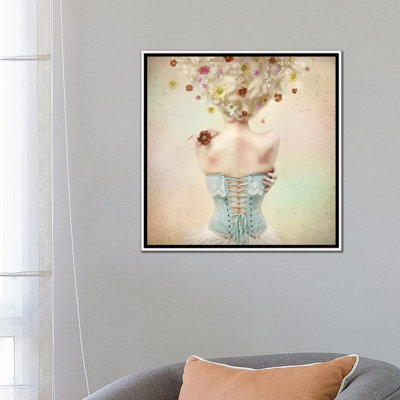" Girl Of The Flower Garden I " by Kiyo Murakami