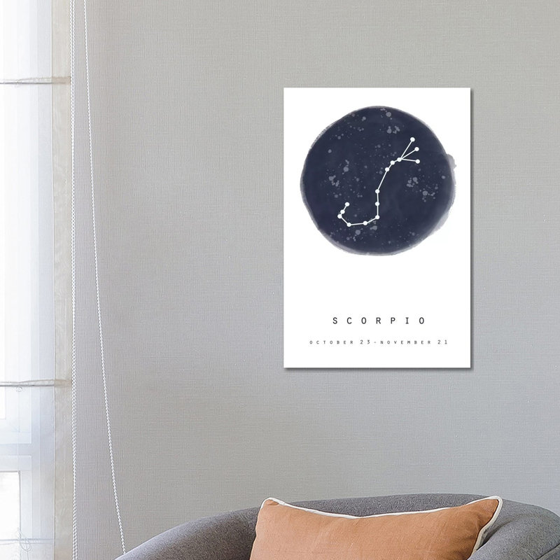 Scorpio by Leah Straatsma - Wrapped Canvas Gallery-Wrapped Canvas Giclée, 66.04 cm H x 45.72 cm W x 1.91 cm D