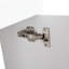 Meuble-lavabo simple 16,89 po avec lavabo flottant en céramique-94416408