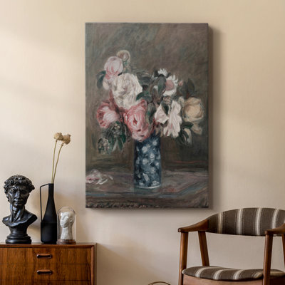 Vintage Floral Print CCLXXXIII -Custom Wrapped Gallery Cavas