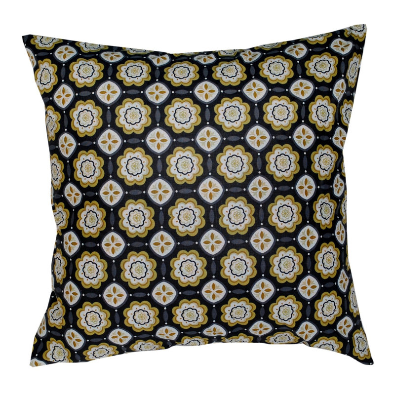 Ratliff Floral Square Throw Pillow Cover