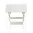 Foldable small table and chairs set with 2 chairs and rectangular table-1098964776