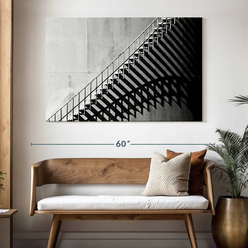 Ombre Lilie Stairway, H 34 po x l 51 po