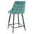 Kelsey Upholstered Counter Stool with Metal Frame-1463957476