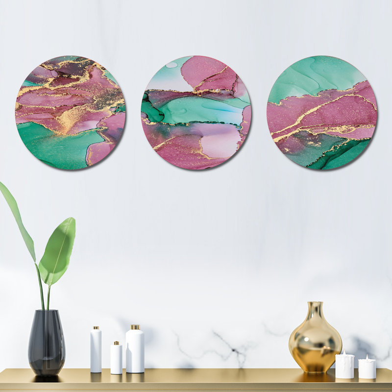 Glam Abstract Wall Decor