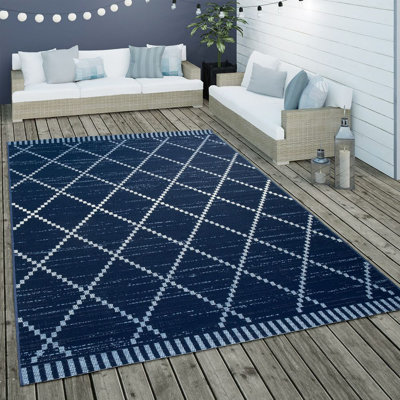 Sequeira Rectangle Geometric Indoor / Outdoor Area Rug