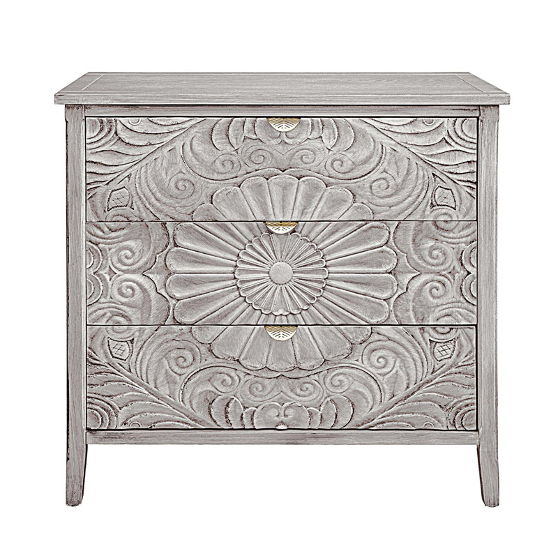 Commode décorative 3 tiroirs