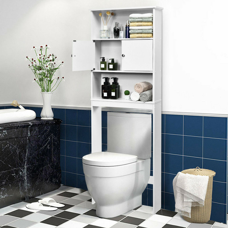 Rangement au-dessus de la toilette l 25 po x H 69 po x P 7,5 po Pagel