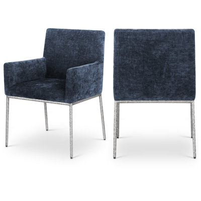 Reeves Chenille Fabric Dining Chair