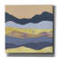  «Mountain Series 107» par Lorelle Rau, art mural sur toile, 12 po x 12 po