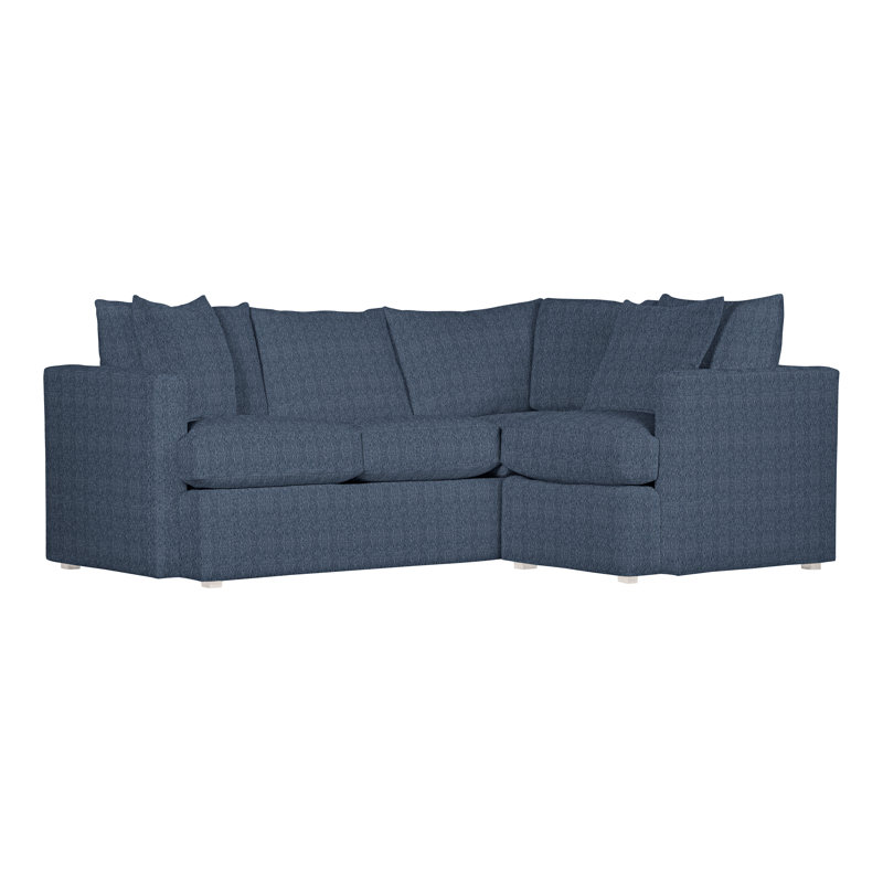 Canapé modulaire 2 pièces American Bungalow, Bleu Navada, Casa Blanca