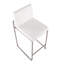 Tabouret de bar et de comptoir à dossier haut Brieon (ensemble de 2)-1184070466-1184070465-1184070491