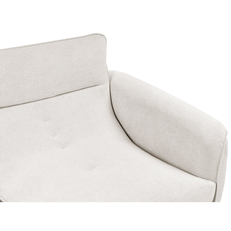 3 Seater Fabric Sofa, Off White