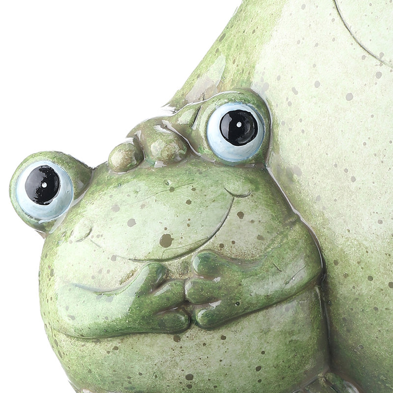 Statue Friston Happy Frog avec un ami