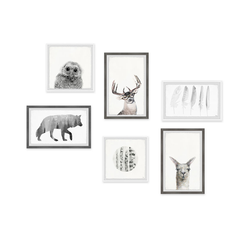 Abdirazaq «Watch You II» Hexaptych
