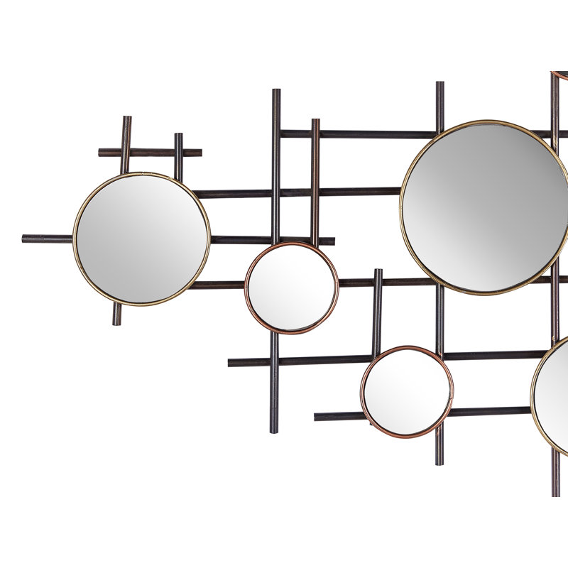 Kinard Metal Flat Wall Mirror
