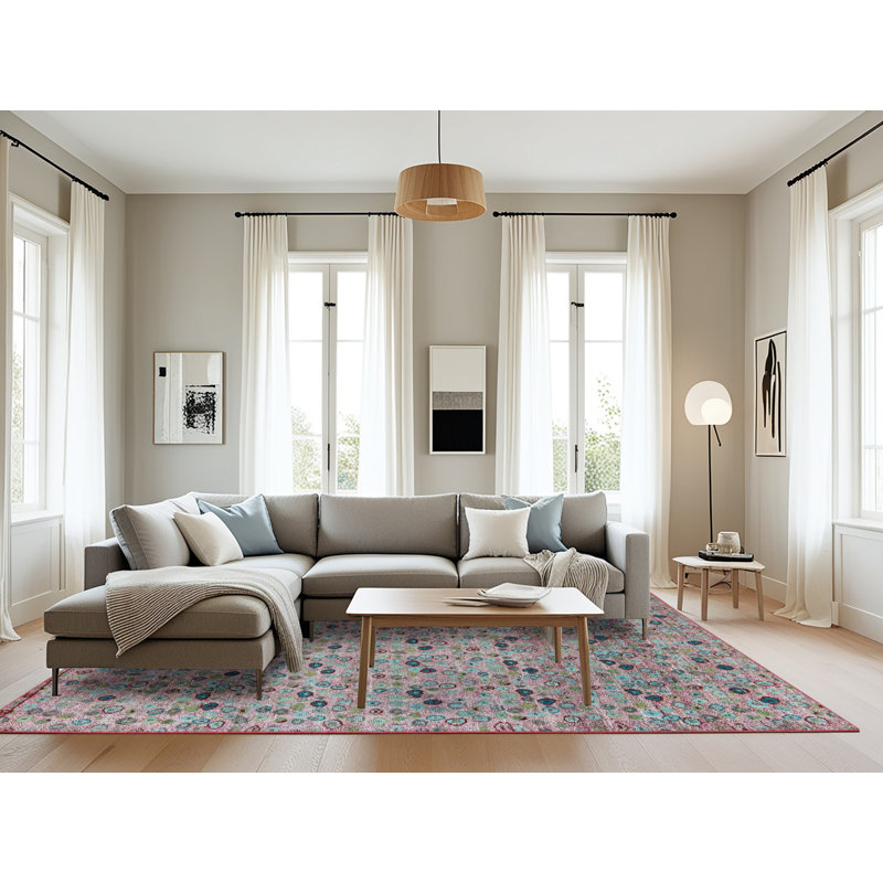 Abstract Indoor Rug, Rectangle 8' x  12'
