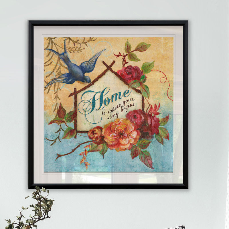 " Home ", 26.5" H x 26.5" W x 1.5" D
