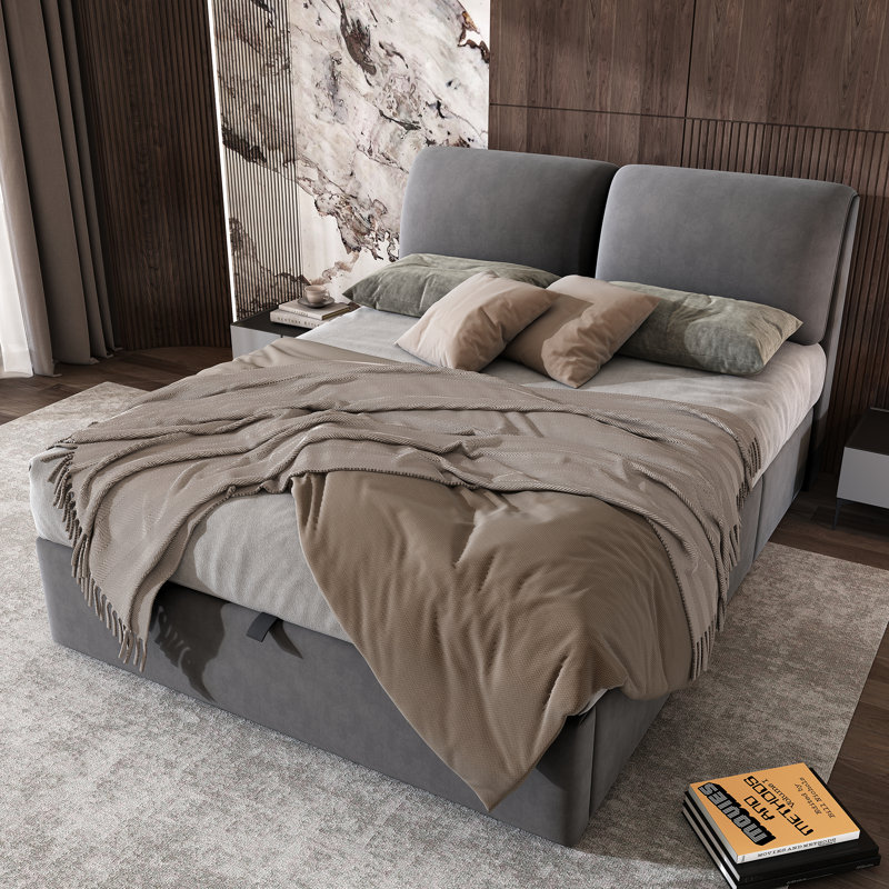 Upholstered Bed, Double (4'6)