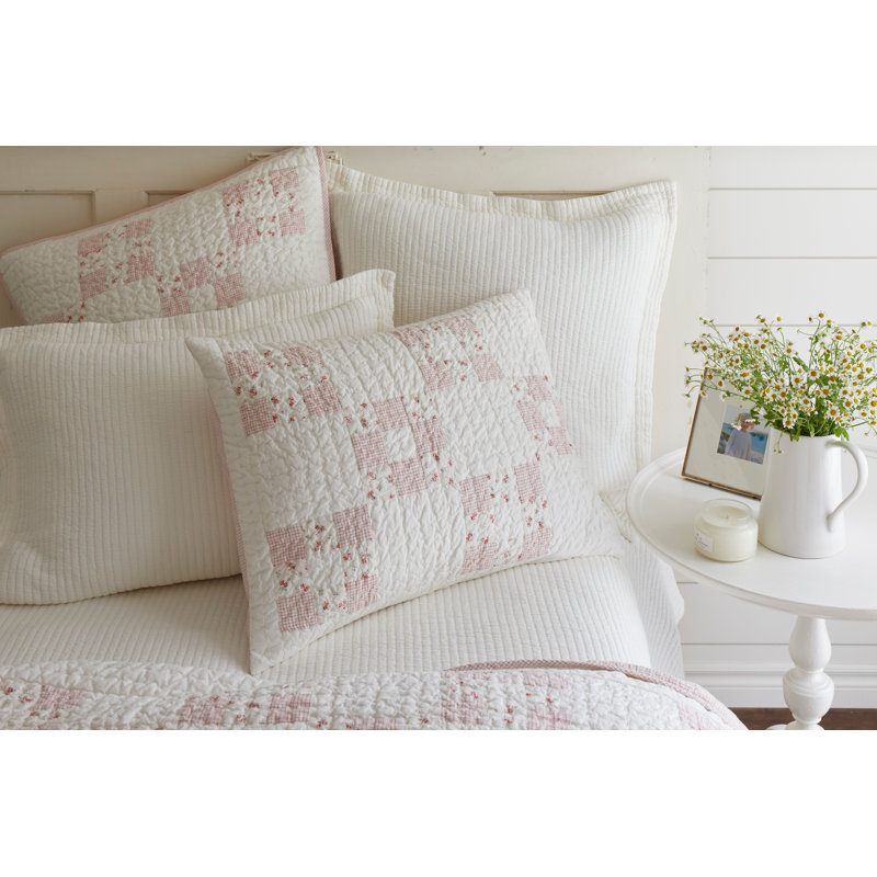 Molly Cotton Patchwork Sham, Standard/Twin