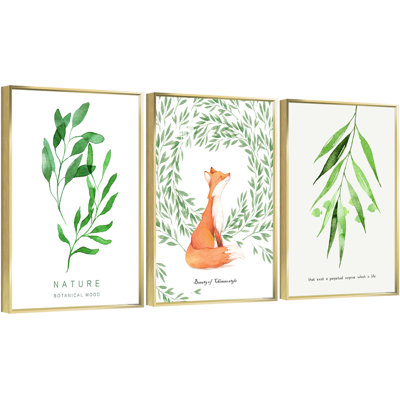 " Plants " 3 - Pieces