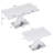 Modern Rectangle Dining Table with X-Shape Table Leg-762939843-762939842