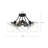 Francesca Glass Semi Flush Mount-66310879